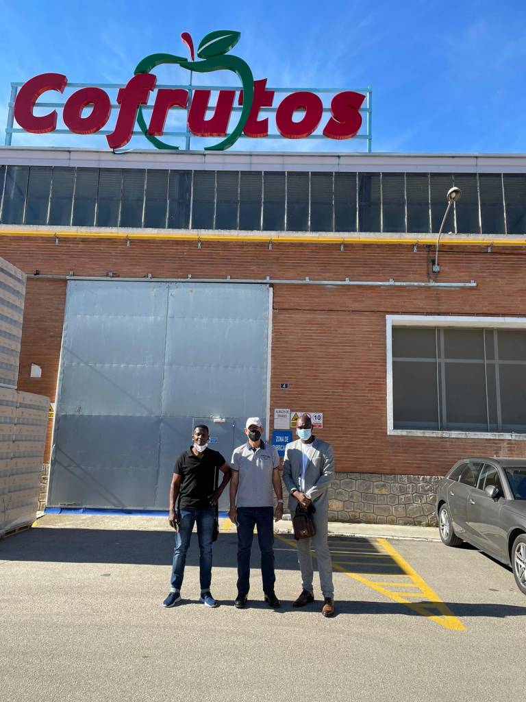 VISITA DE NUESTROS CLIENTES DE GAMBIA Y GUINEA CONAKRY